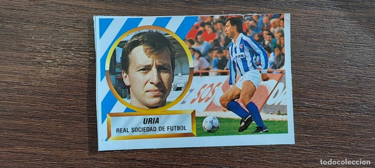 Collectionnisme Cartes &agrave; collectionner anciennes: URIA REAL SOCIEDAD ESTE 88 89 1988 1989 RECUPERADO