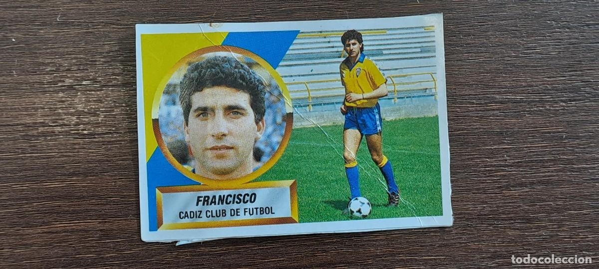 Collectionnisme Cartes &agrave; collectionner anciennes: FRANCISCO CADIZ ESTE 88 89 1988 1989 RECUPERADO