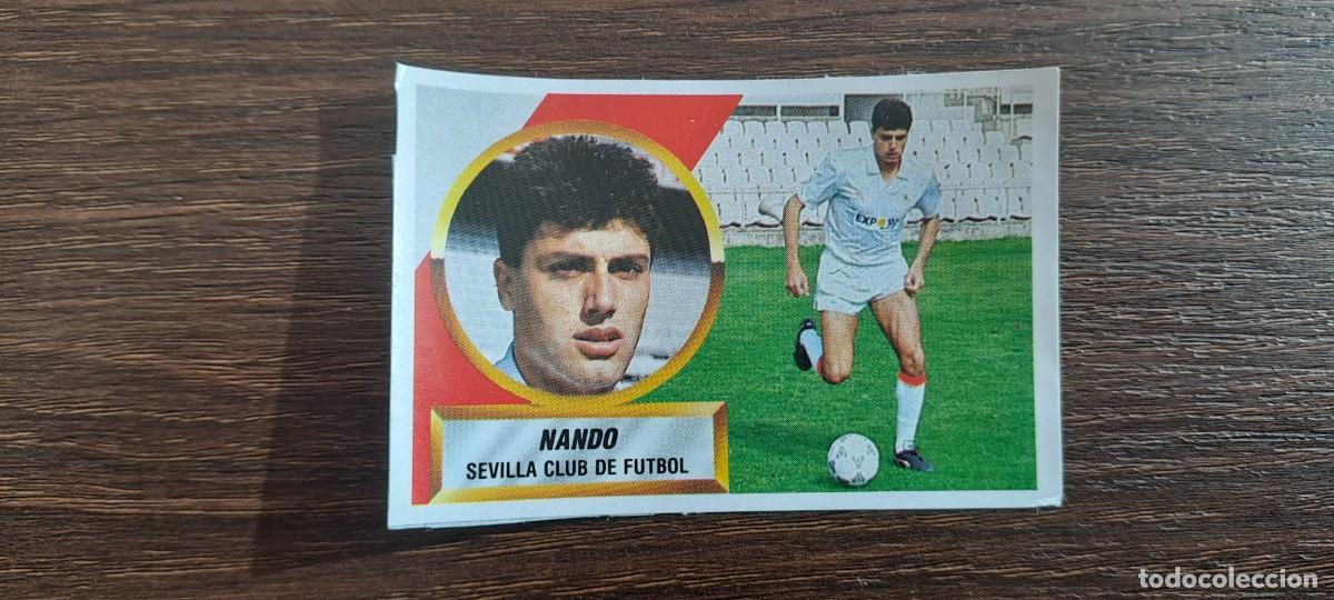 Collectionnisme Cartes &agrave; collectionner anciennes: NANDO SEVILLA ESTE 88 89 1988 1989 RECUPERADO
