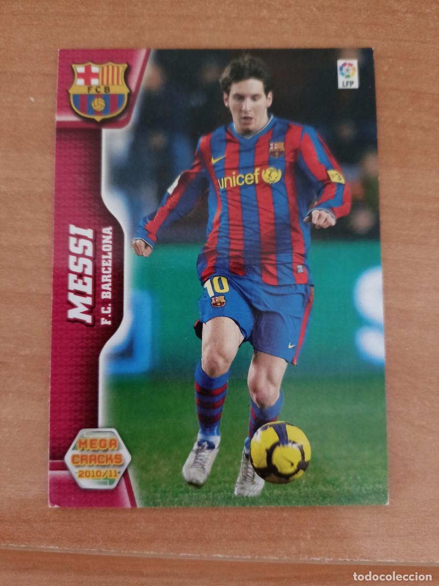 Coleccionismo cromos antiguos: messi megacracks 10 11 - Foto 1