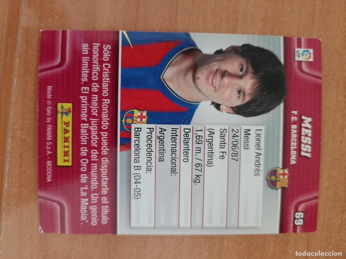 Coleccionismo cromos antiguos: messi megacracks 10 11 - Foto 2