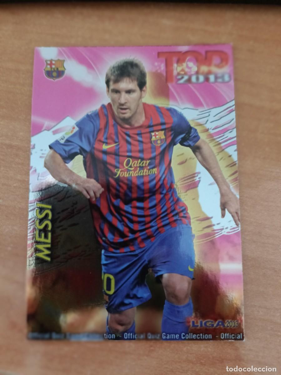 Coleccionismo cromos antiguos: messi top 2013 mundicromo - Foto 1