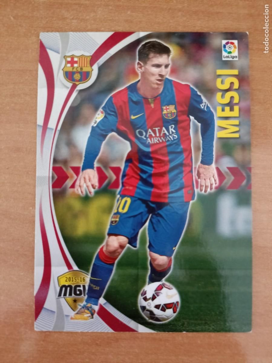 Coleccionismo cromos antiguos: messi megacracks 15 16 - Foto 1