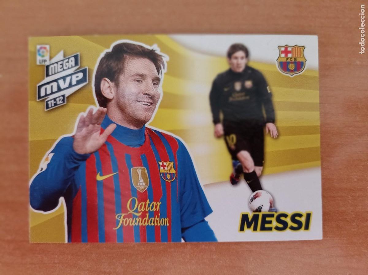 Coleccionismo cromos antiguos: messi mega mvp 11 12 - Foto 1