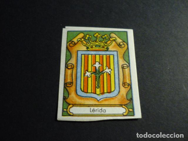 Collectionnisme Cartes &agrave; collectionner anciennes: LERIDA ANTIGUO CROMO CON ESCUDO DE LA PROVINCIA A&Ntilde;OS 30-40