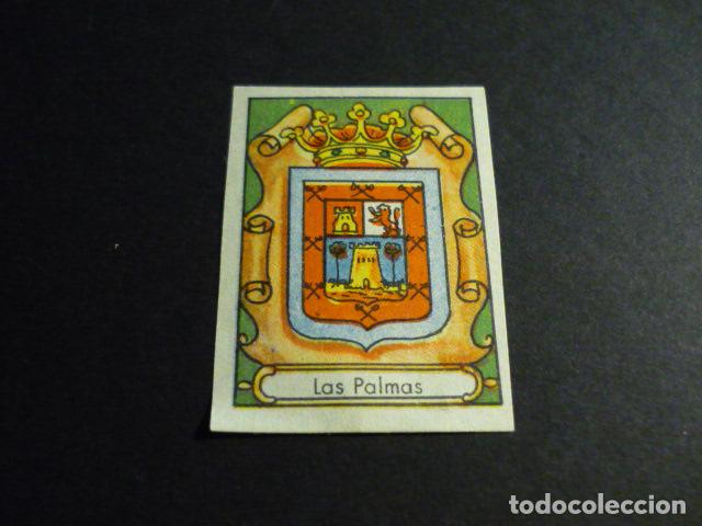 Coleccionismo cromos antiguos: LAS PALMAS DE GRAN CANARIA ANTIGUO CROMO CON ESCUDO DE LA PROVINCIA A&Ntilde;OS 30-40