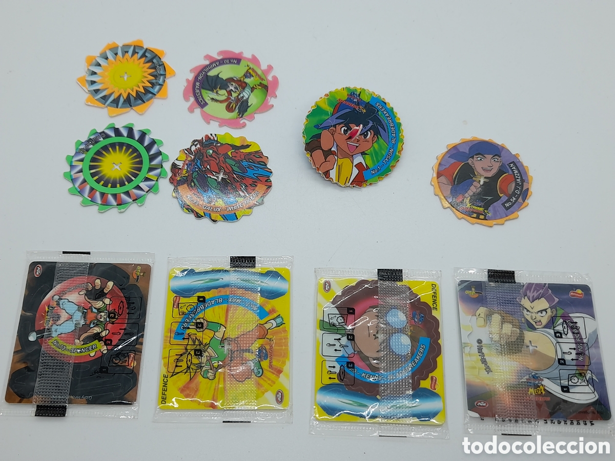 Coleccionismo cromos antiguos: MATUTANO. PEONZAS. SPINNERS. 4 SIN ABRIR - Foto 1