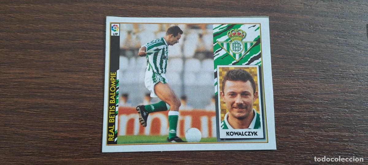 Collezionismo Figurine antiche: KOWALCZYK BETIS ESTE 97 98 1997 1998 RECUPERADO