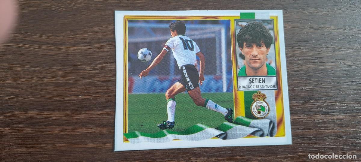 Collezionismo Figurine antiche: QUIQUE SETIEN RACING SANTANDER ESTE 95 96 1995 1996 RECUPERADO