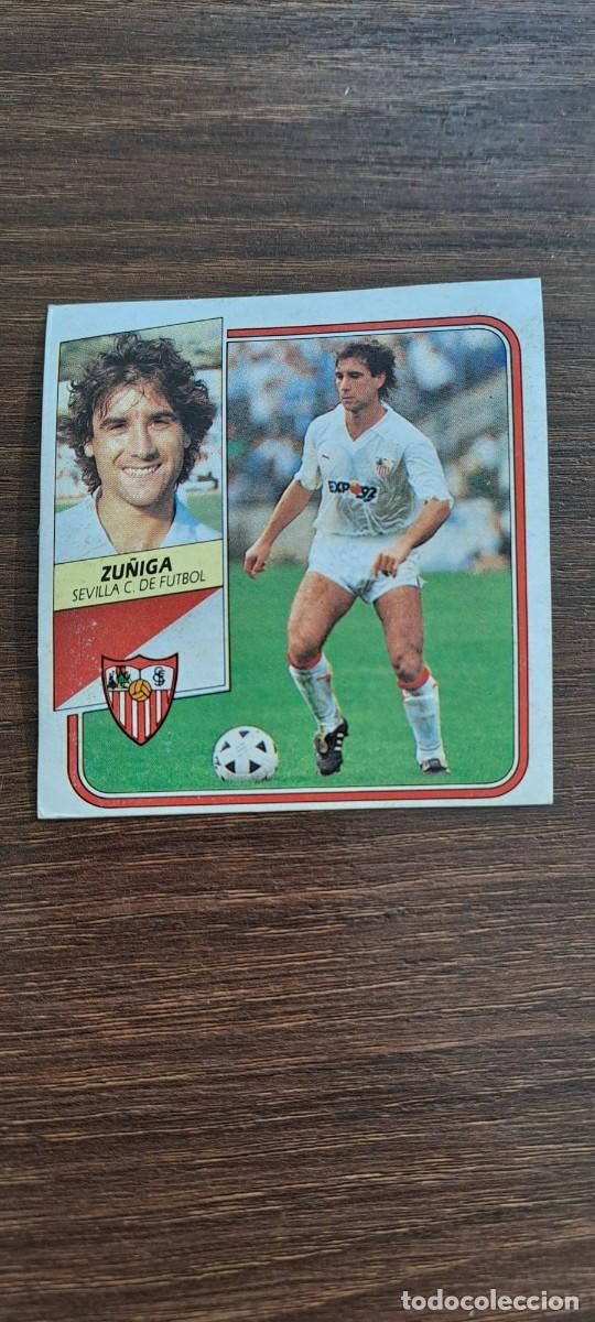 Colecionismo Cromos antigos: ZU&Ntilde;IGA SEVILLA ESTE 89 90 1989 1990 RECUPERADO