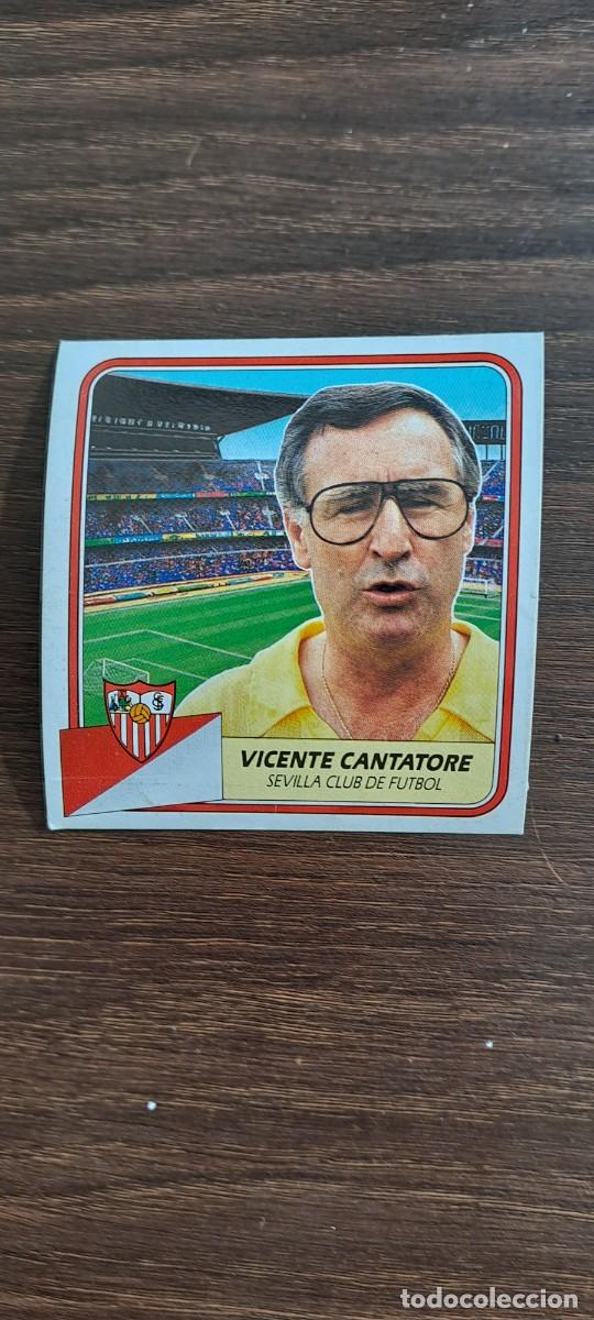 Colecionismo Cromos antigos: ENTRENADOR CANTATORE SEVILLA ESTE 89 90 1989 1990 RECUPERADO