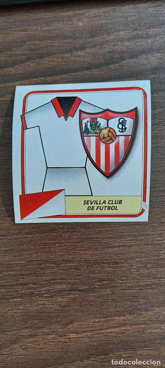 Colecionismo Cromos antigos: ESCUDO SEVILLA ESTE 89 90 1989 1990 RECUPERADO