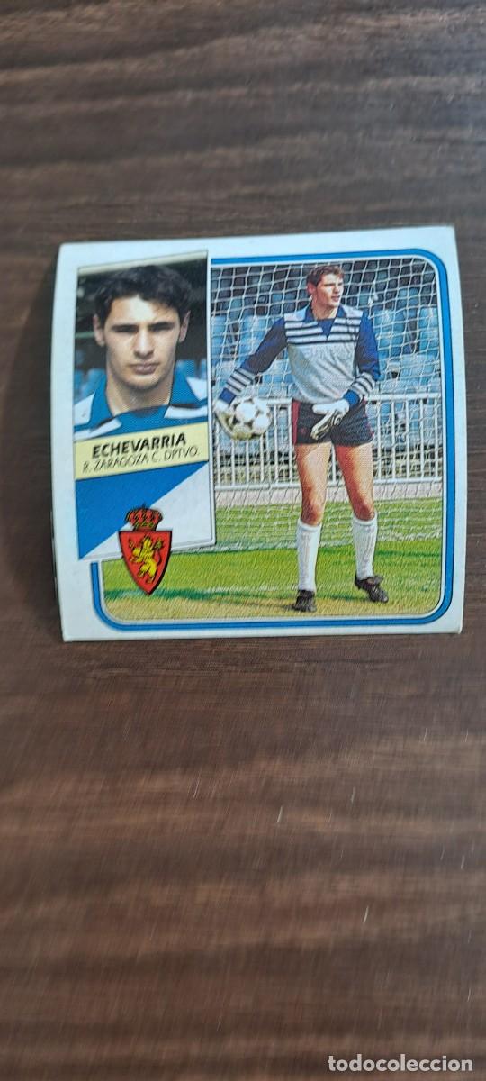 Colecionismo Cromos antigos: ECHEVARRIA ZARAGOZA ESTE 89 90 1989 1990 RECUPERADO