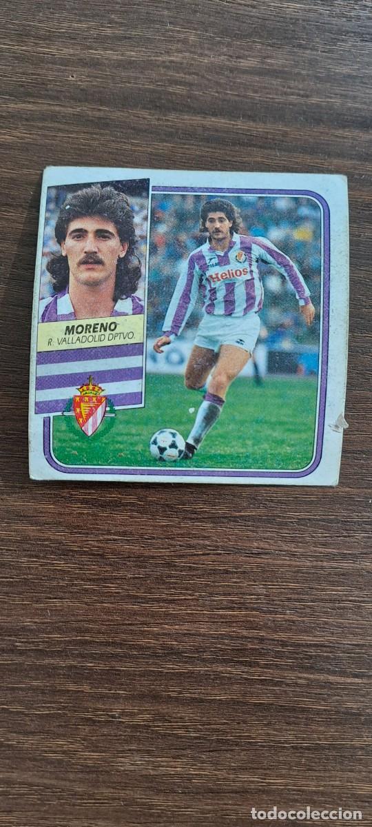 Colecionismo Cromos antigos: MORENO VALLADOLID ESTE 89 90 1989 1990 RECUPERADO