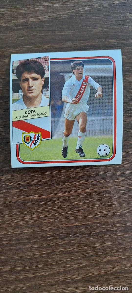 Colecionismo Cromos antigos: COTA RAYO VALLECANO ESTE 89 90 1989 1990 RECUPERADO