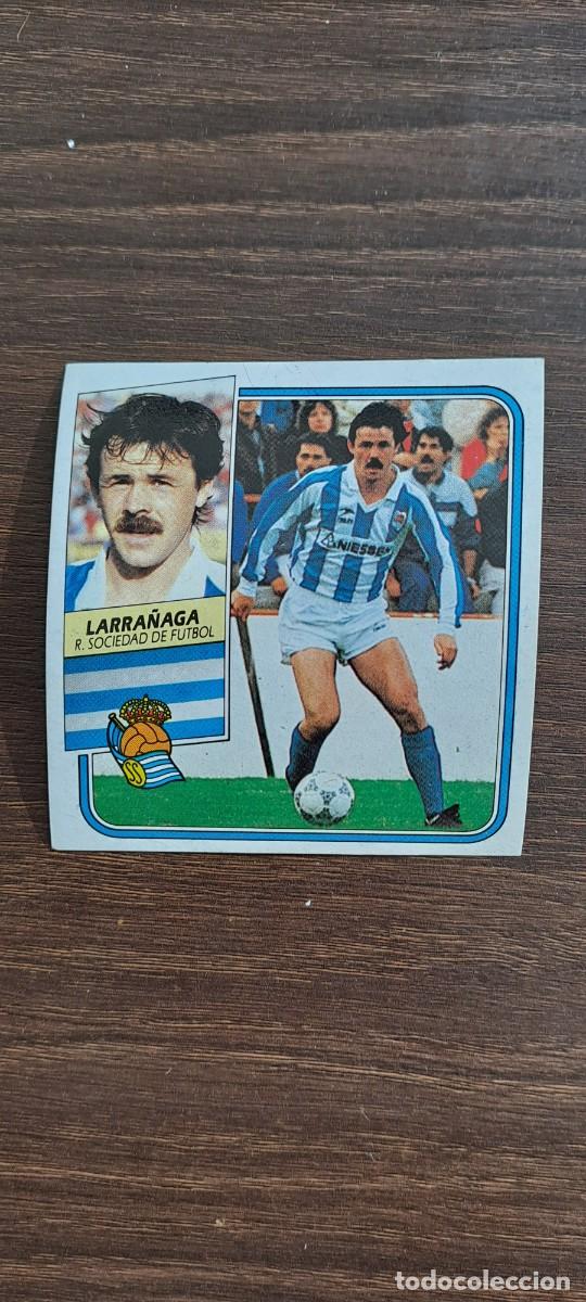 Colecionismo Cromos antigos: LARRA&Ntilde;AGA REAL SOCIEDAD ESTE 89 90 1989 1990 RECUPERADO