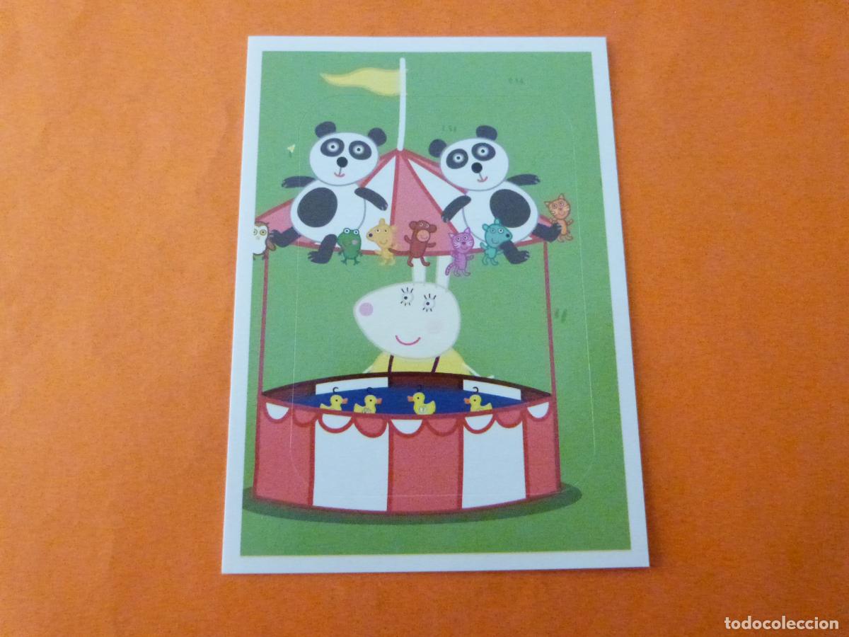 Coleccionismo Cromos antiguos: CROMO DE PEPPA PIG SIN PEGAR N&ordm; 33 A&Ntilde;O 2013 ALBUM PEPPA DIVIERTETE CON PEPPA DE PANINI