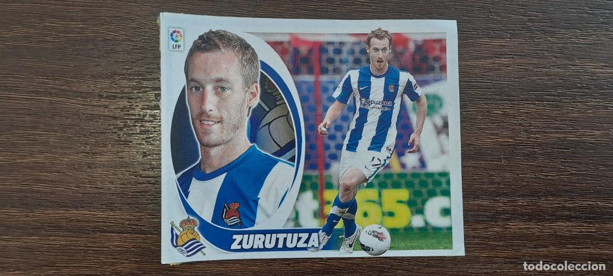 Colecionismo Cromos antigos: ZURUTUZA REAL SOCIEDAD ESTE 12 13 2012 2013 RECUPERADO