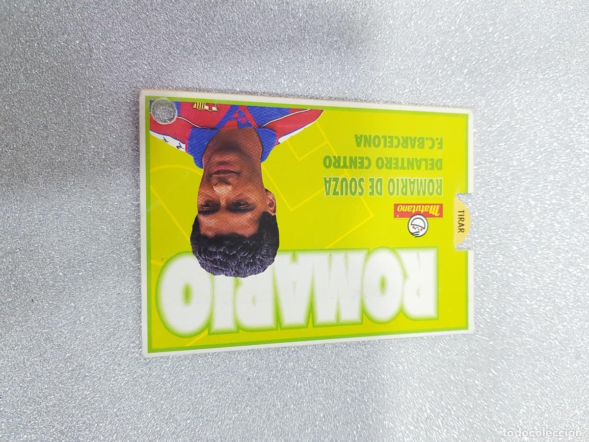 Coleccionismo cromos antiguos: MATUTANO MAGIC CARD 1 DE 50 ROMARIO - Foto 2