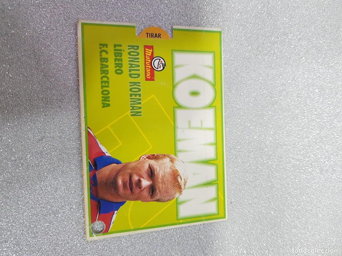 Coleccionismo cromos antiguos: MATUTANO MAGIC CARD 2 DE 50 KOEMAN - Foto 2
