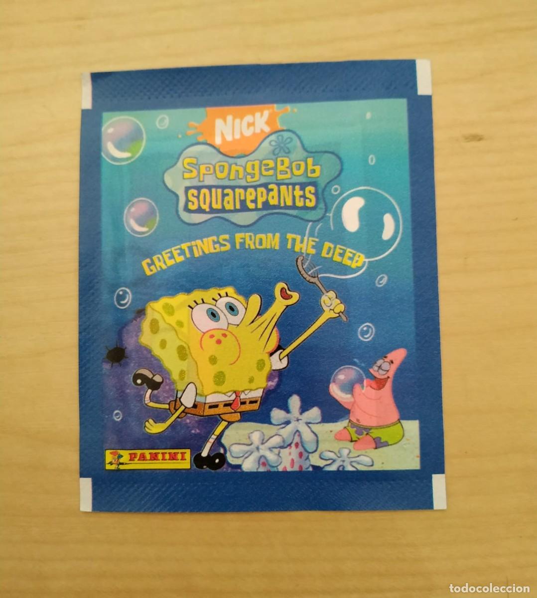 Coleccionismo cromos antiguos: PANINI - BOB ESPONJA -2005 - SOBRE SIN ABRIR - Foto 1