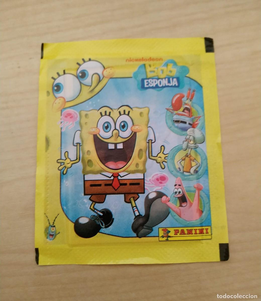 Coleccionismo cromos antiguos: PANINI - BOB ESPONJA - 2010 - SOBRE SIN ABRIR - Foto 1