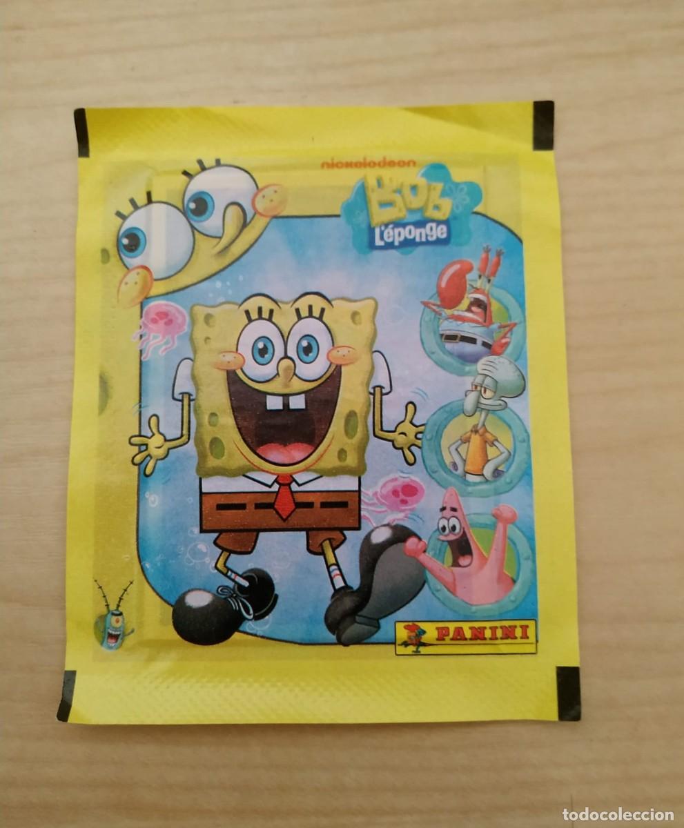 Coleccionismo cromos antiguos: PANINI - BOB ESPONJA - 2010 - SOBRE SIN ABRIR - Foto 1