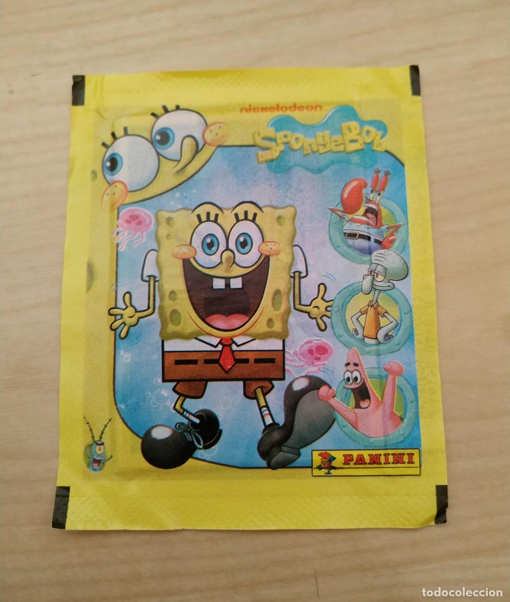 Coleccionismo cromos antiguos: PANINI - BOB ESPONJA - 2010 - SOBRE SIN ABRIR - Foto 1