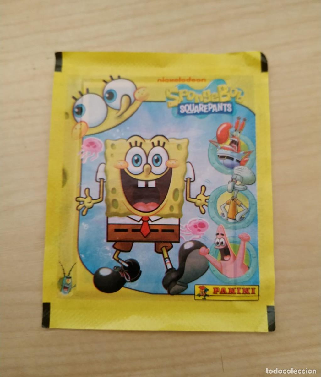 Coleccionismo cromos antiguos: PANINI - BOB ESPONJA - 2010 - SOBRE SIN ABRIR - Foto 1