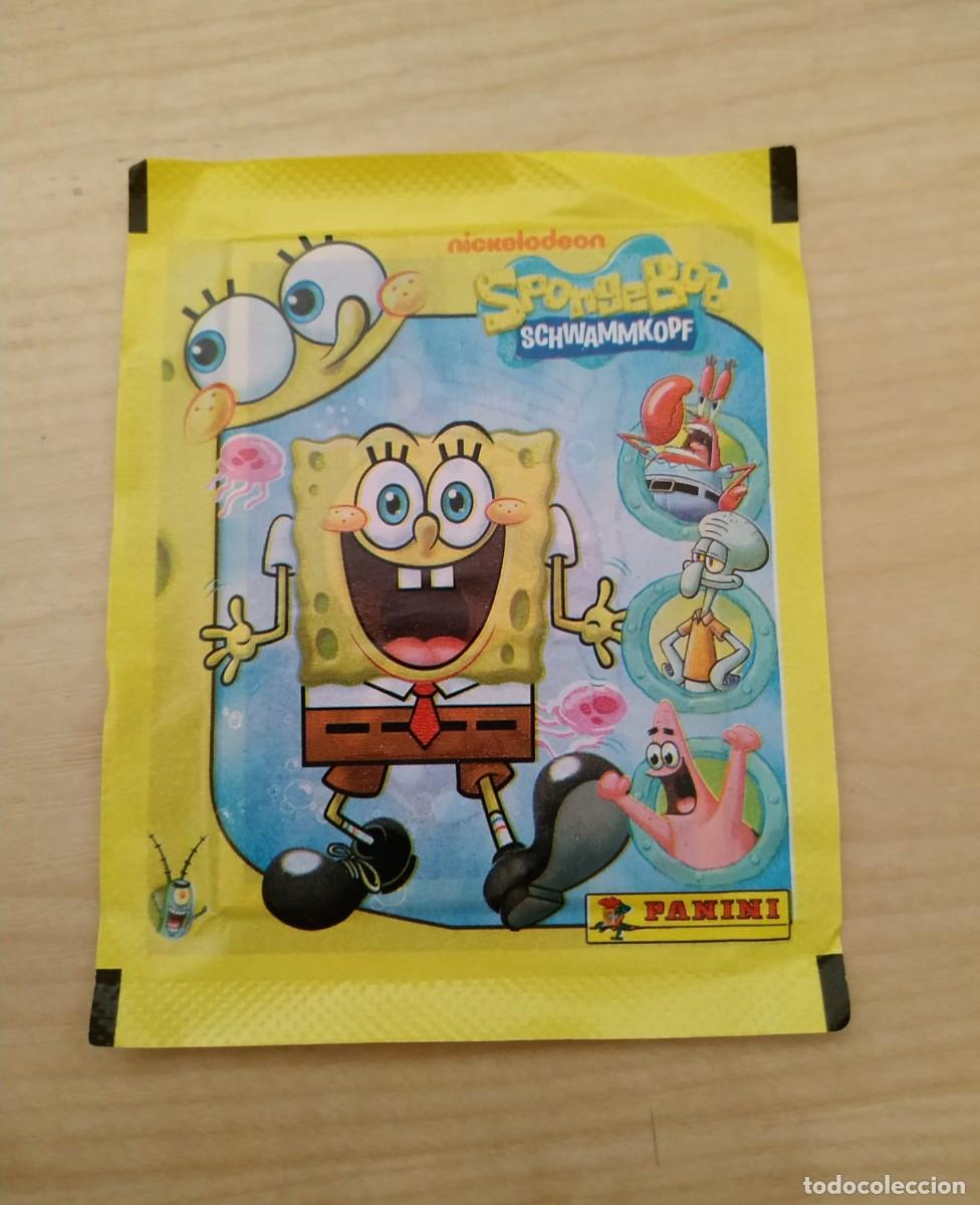 Coleccionismo cromos antiguos: PANINI - BOB ESPONJA - 2010 - SOBRE SIN ABRIR - Foto 1