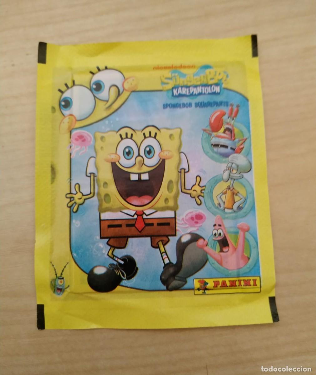 Coleccionismo cromos antiguos: PANINI - BOB ESPONJA - 2010 - SOBRE SIN ABRIR - Foto 1