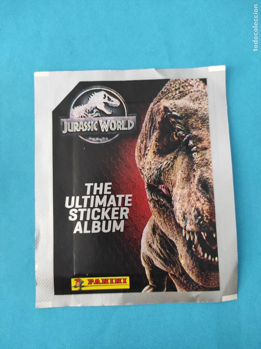 Coleccionismo cromos antiguos: SOBRE DE CROMOS SIN ABRIR DE JURASSIC WORLD DE PANINI