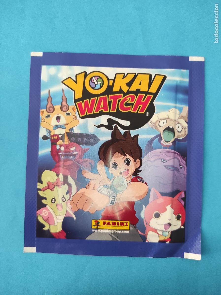 Coleccionismo cromos antiguos: SOBRE DE CROMOS SIN ABRIR DE YO-KAI WATCH DE PANINI - Foto 1