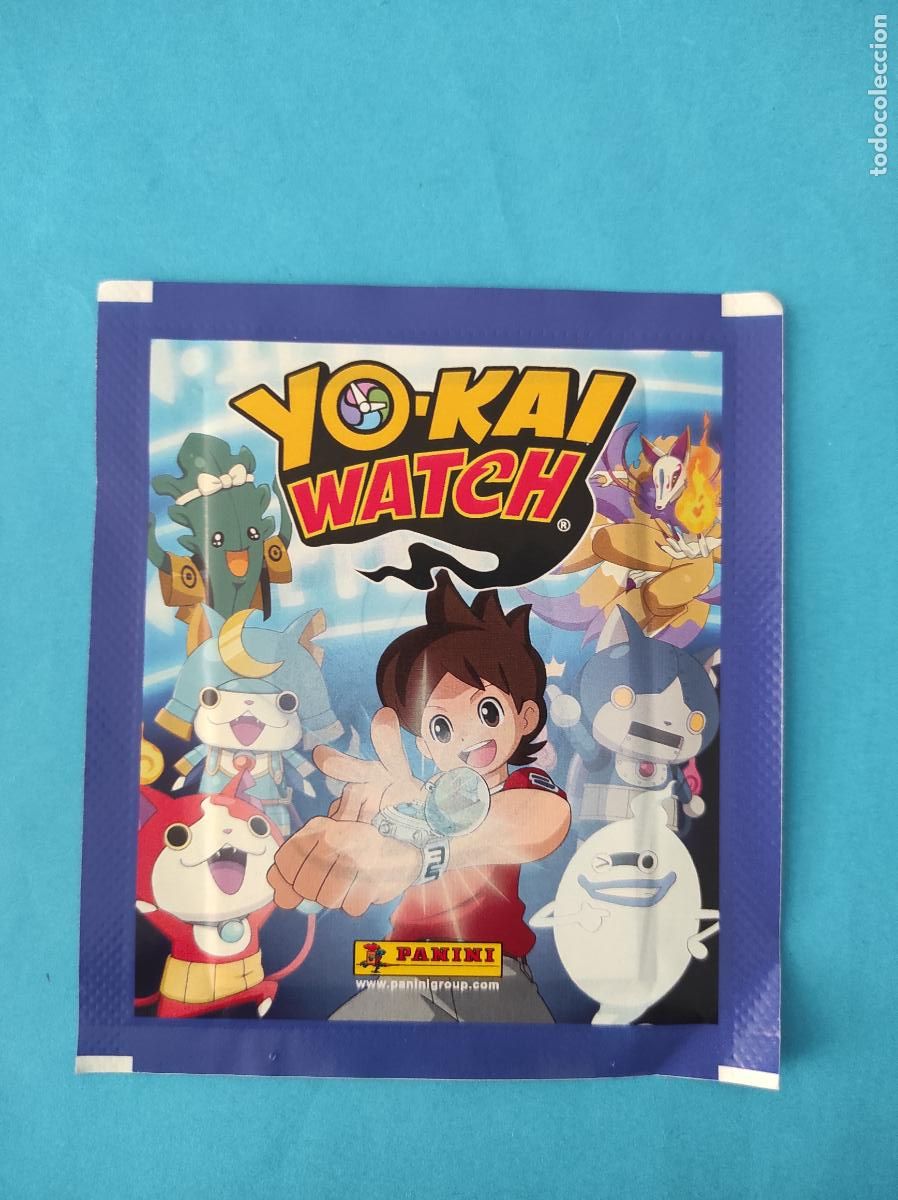 Coleccionismo cromos antiguos: SOBRE DE CROMOS SIN ABRIR DE YO-KAI WATCH DE PANINI - Foto 1