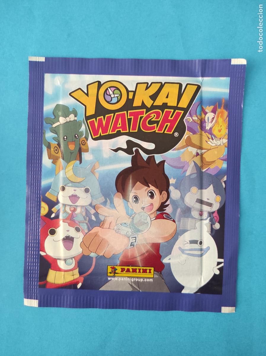 Coleccionismo cromos antiguos: SOBRE DE CROMOS SIN ABRIR DE YO-KAI WATCH DE PANINI - Foto 1
