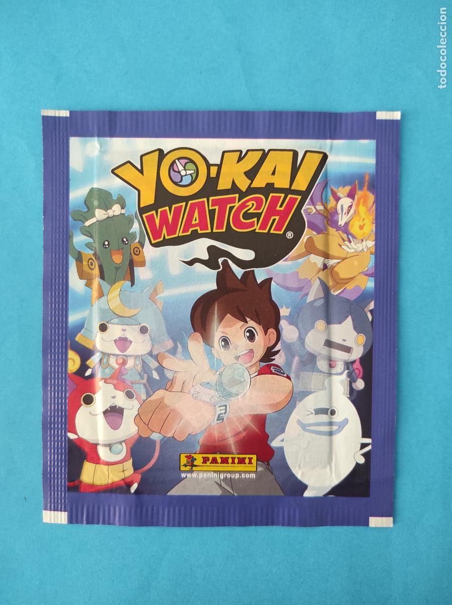 Coleccionismo cromos antiguos: SOBRE DE CROMOS SIN ABRIR DE YO-KAI WATCH DE PANINI - Foto 1