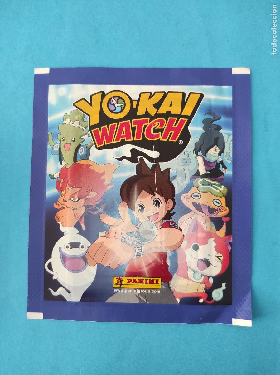 Coleccionismo cromos antiguos: SOBRE DE CROMOS SIN ABRIR DE YO-KAI WATCH DE PANINI - Foto 1
