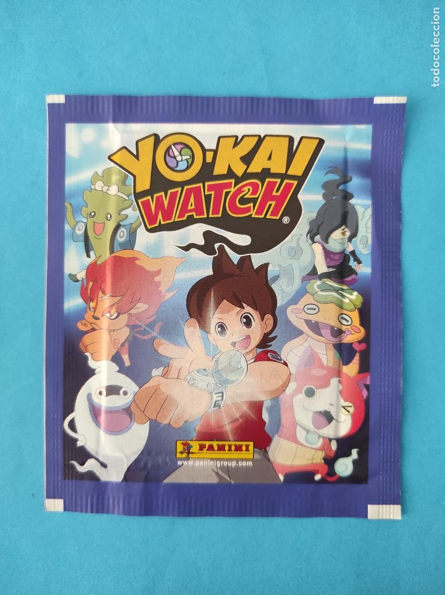 Coleccionismo cromos antiguos: SOBRE DE CROMOS SIN ABRIR DE YO-KAI WATCH DE PANINI - Foto 1