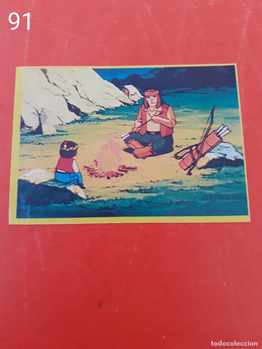 Coleccionismo Cromos antiguos: Cromo n.91 jacky el oso de tallac - danone - sin pegar
