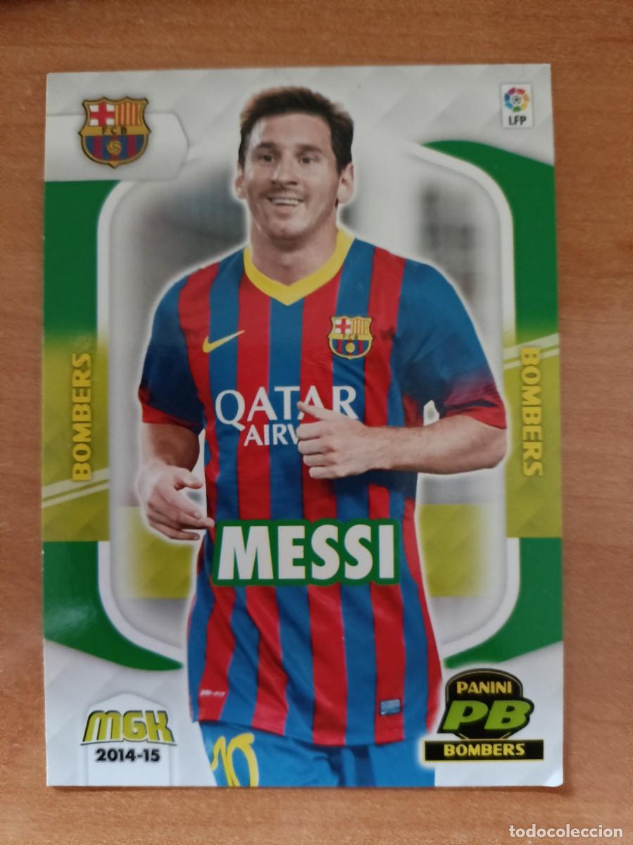 Coleccionismo cromos antiguos: messi megacracks bombers 14 15 - Foto 1