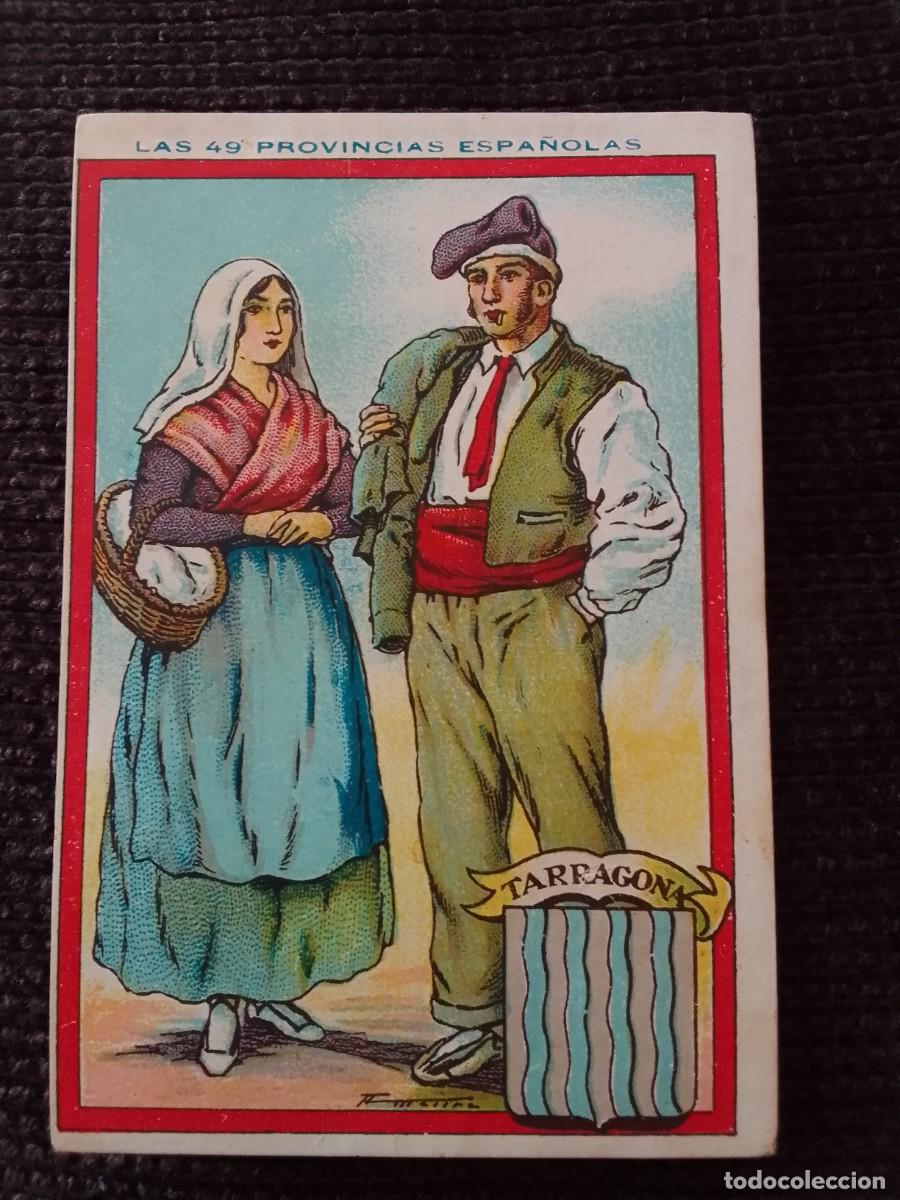 Coleccionismo cromos antiguos: CROMO CHOCOLATES AMATLLER. TARRAGONA. 3. LAS 49 PROVINCIAS DE LA REPUBLICA ESPA&Ntilde;OLA.