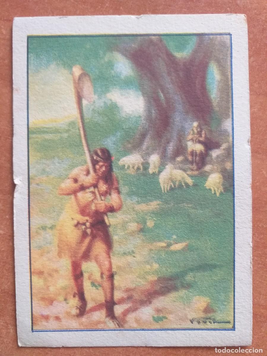 Coleccionismo cromos antiguos: CROMO HISTORIA DEL PROGRESO HUMANO - Foto 1