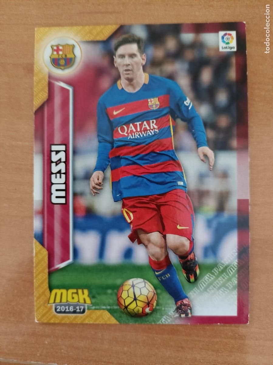 Coleccionismo cromos antiguos: messi megacracks 16 17 - Foto 1