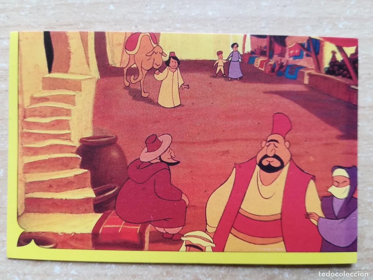 Coleccionismo Cromos antiguos: Cromo Aladd&iacute;n Disney N&ordm; 41 nunca pegado - Panini 1993.