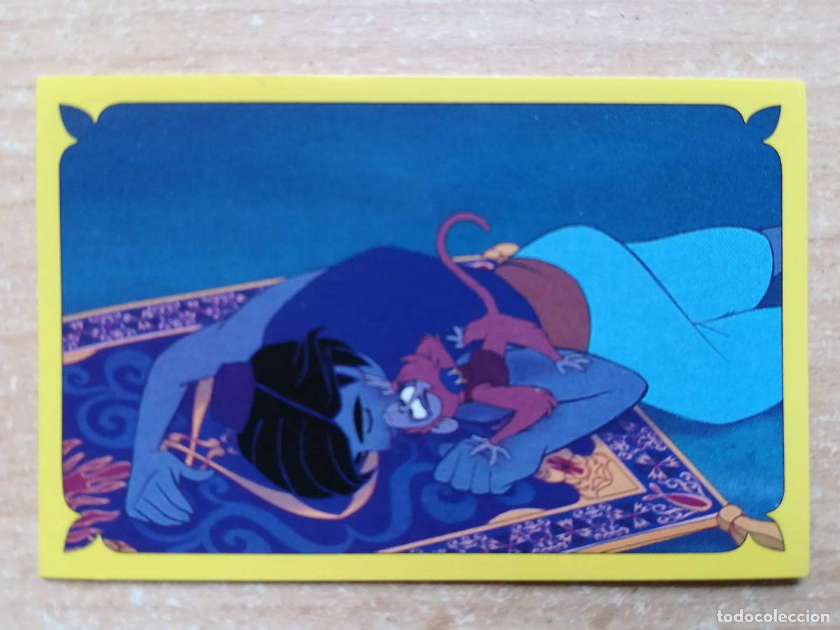 Coleccionismo Cromos antiguos: Cromo Aladd&iacute;n Disney N&ordm; 83 nunca pegado - Panini 1993.