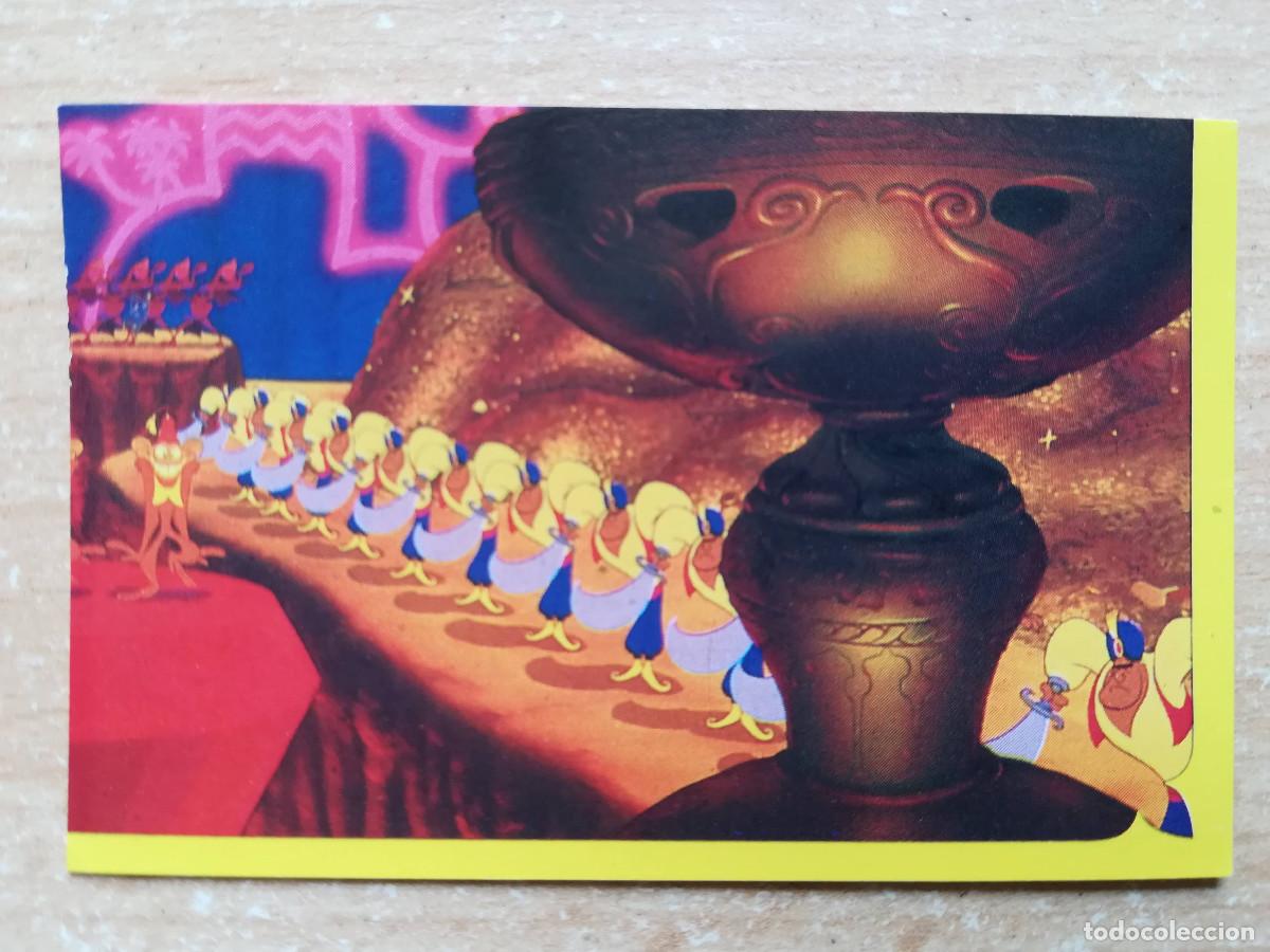Coleccionismo Cromos antiguos: Cromo Aladd&iacute;n Disney N&ordm; 108 nunca pegado - Panini 1993.