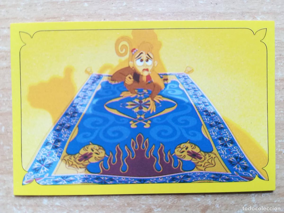 Coleccionismo Cromos antiguos: Cromo Aladd&iacute;n Disney N&ordm; 124 nunca pegado - Panini 1993.
