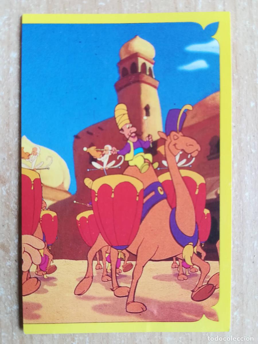 Coleccionismo Cromos antiguos: Cromo Aladd&iacute;n Disney N&ordm; 130 nunca pegado - Panini 1993.