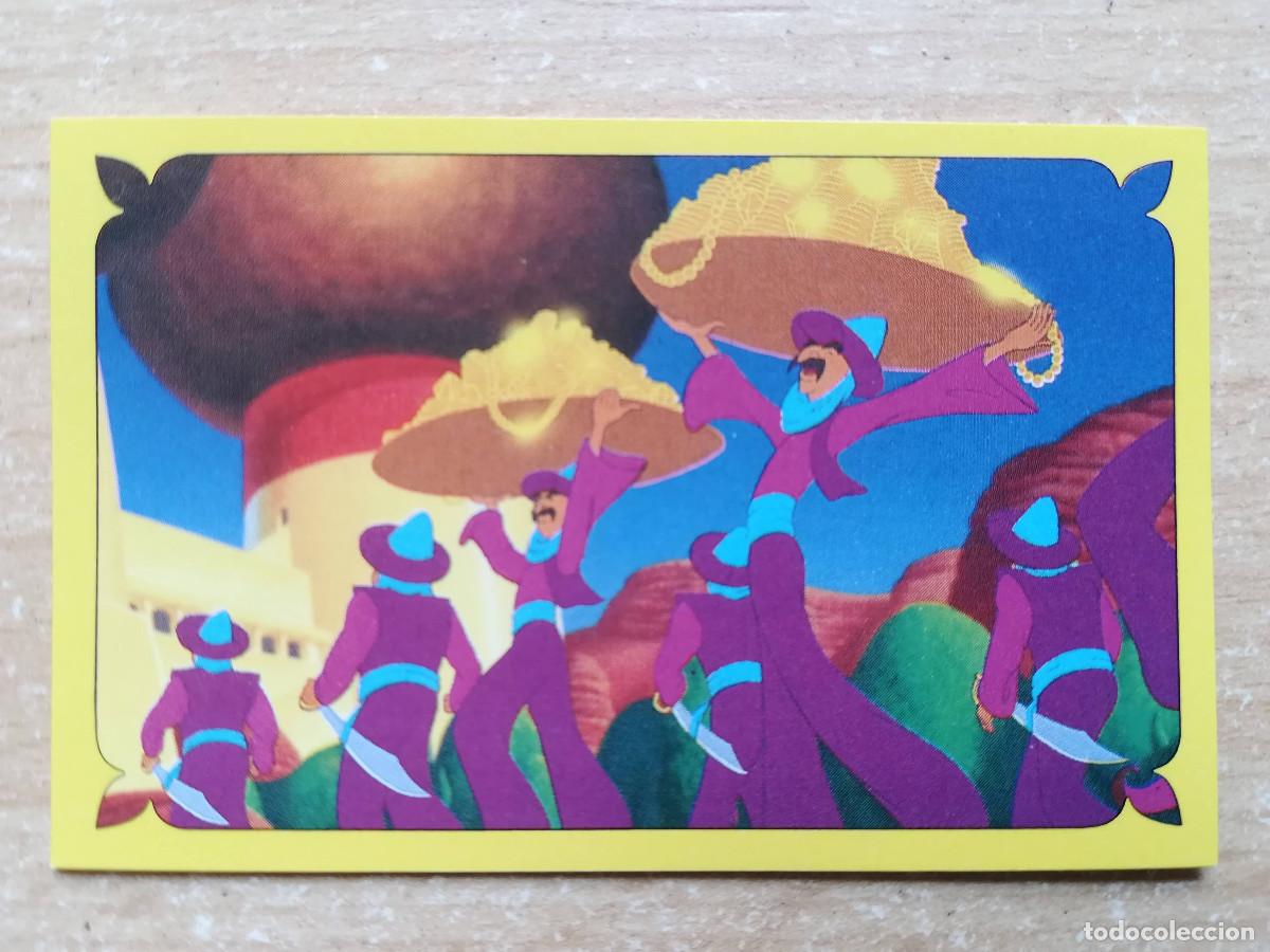 Coleccionismo Cromos antiguos: Cromo Aladd&iacute;n Disney N&ordm; 147 nunca pegado - Panini 1993.