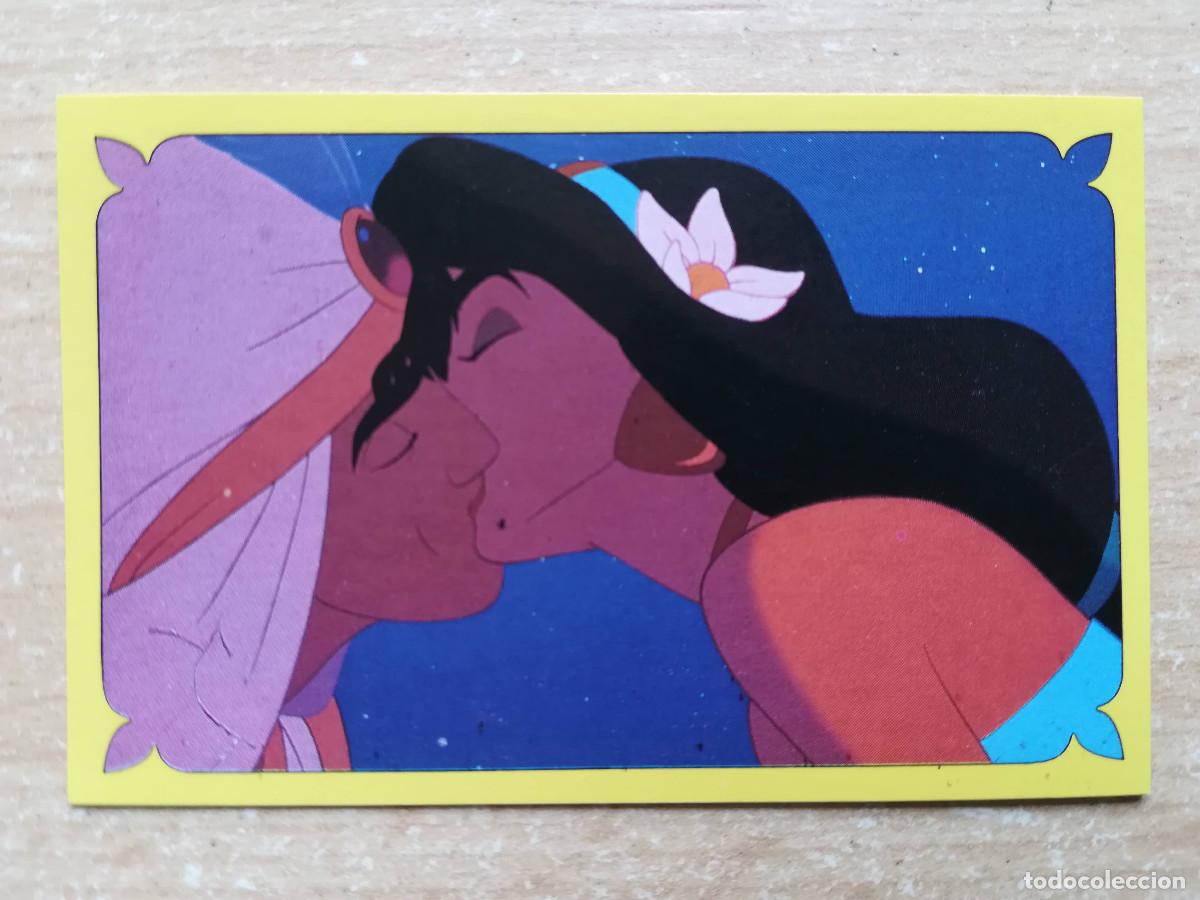 Coleccionismo Cromos antiguos: Cromo Aladd&iacute;n Disney N&ordm; 164 nunca pegado - Panini 1993.